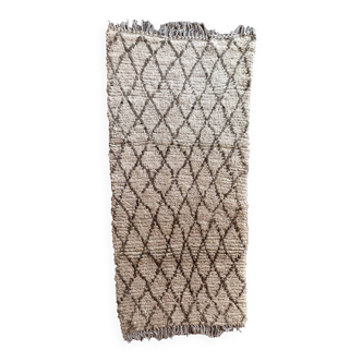 Talsint beige Moroccan rug - 170 x 77 cm.