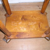 Sofa end table with 2 trays