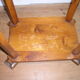 Sofa end table with 2 trays