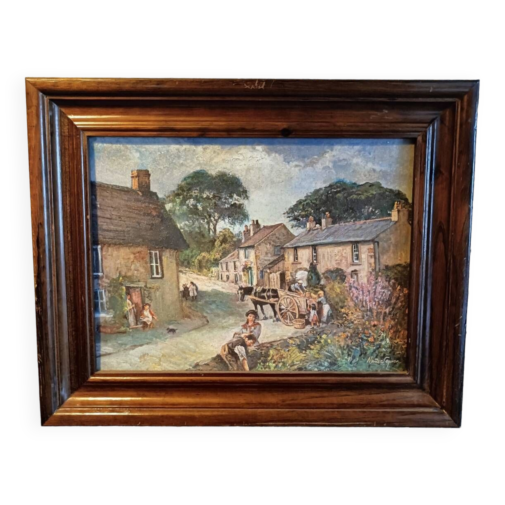 Nunez Segura reproduction painting