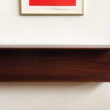 Walter Wirz wall shelf for Wilhelm Renz in teak