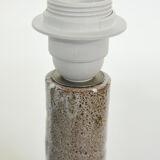 Large ceramic lamp, French work, 60s