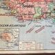 Old school map Vidal-Lablache 37, T36, 1930 West Africa