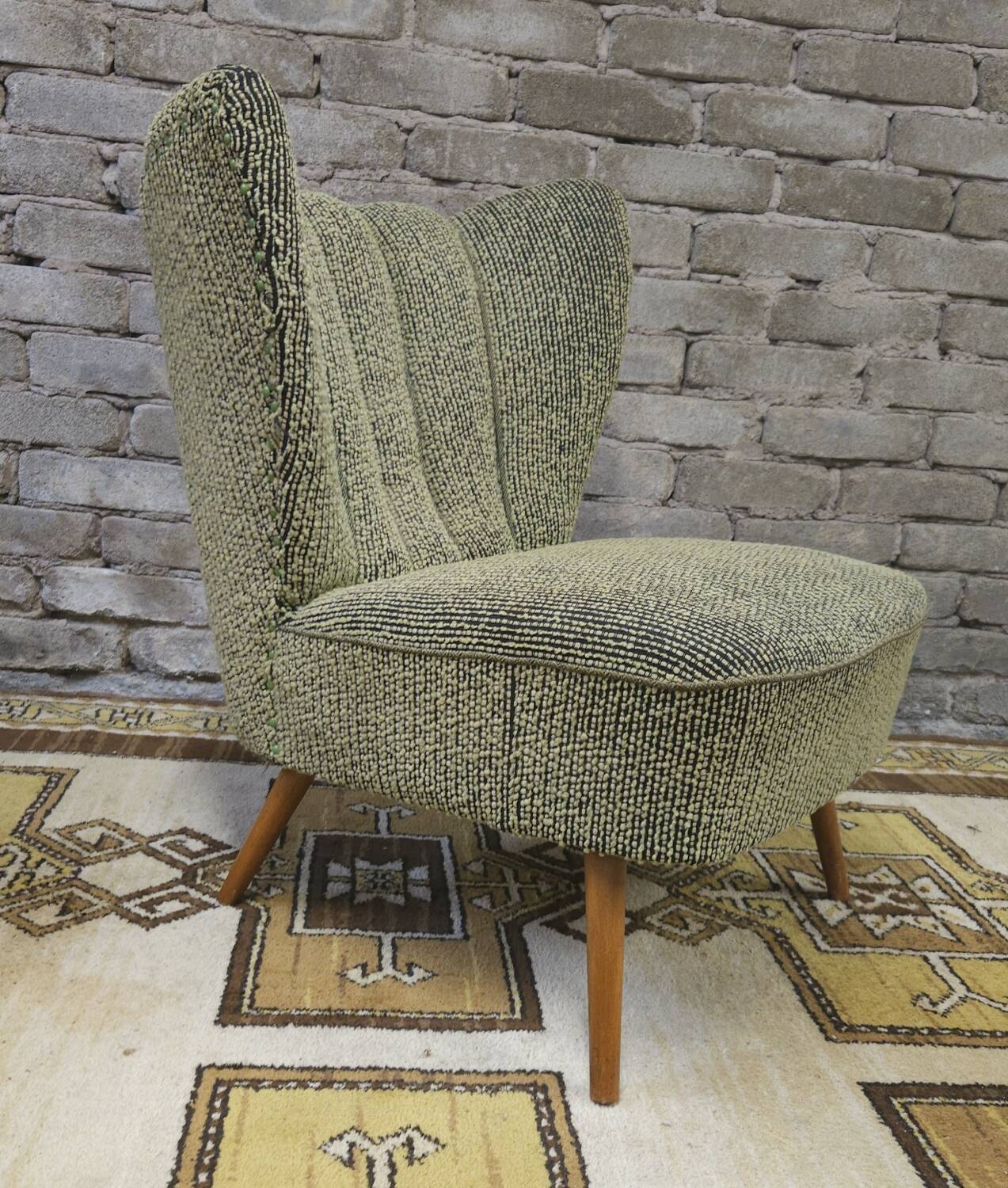 Vintage 1960s cocktail armchair