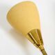 Mid Century unused brass wall lamp with double shade by Cosack Leuchten