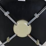 Black "3107" / "Series 7" chair by Arne Jacobsen for Fritz Hansen / Danish mid-century modern design