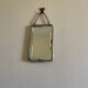 Small beveled barber mirror