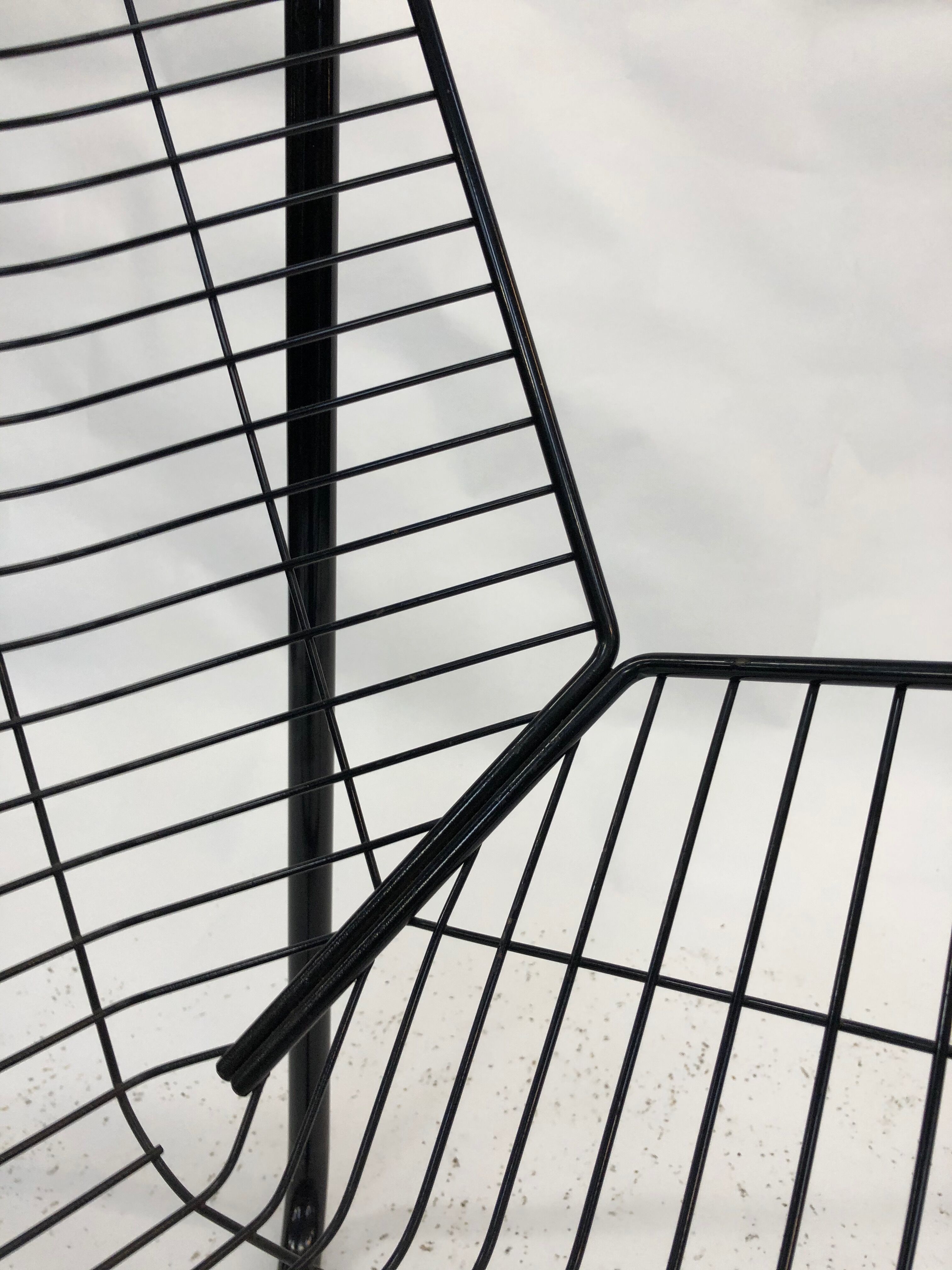 Fauteuil Ikea Jarpen Wire Chair vintage Niels Gammelgaard