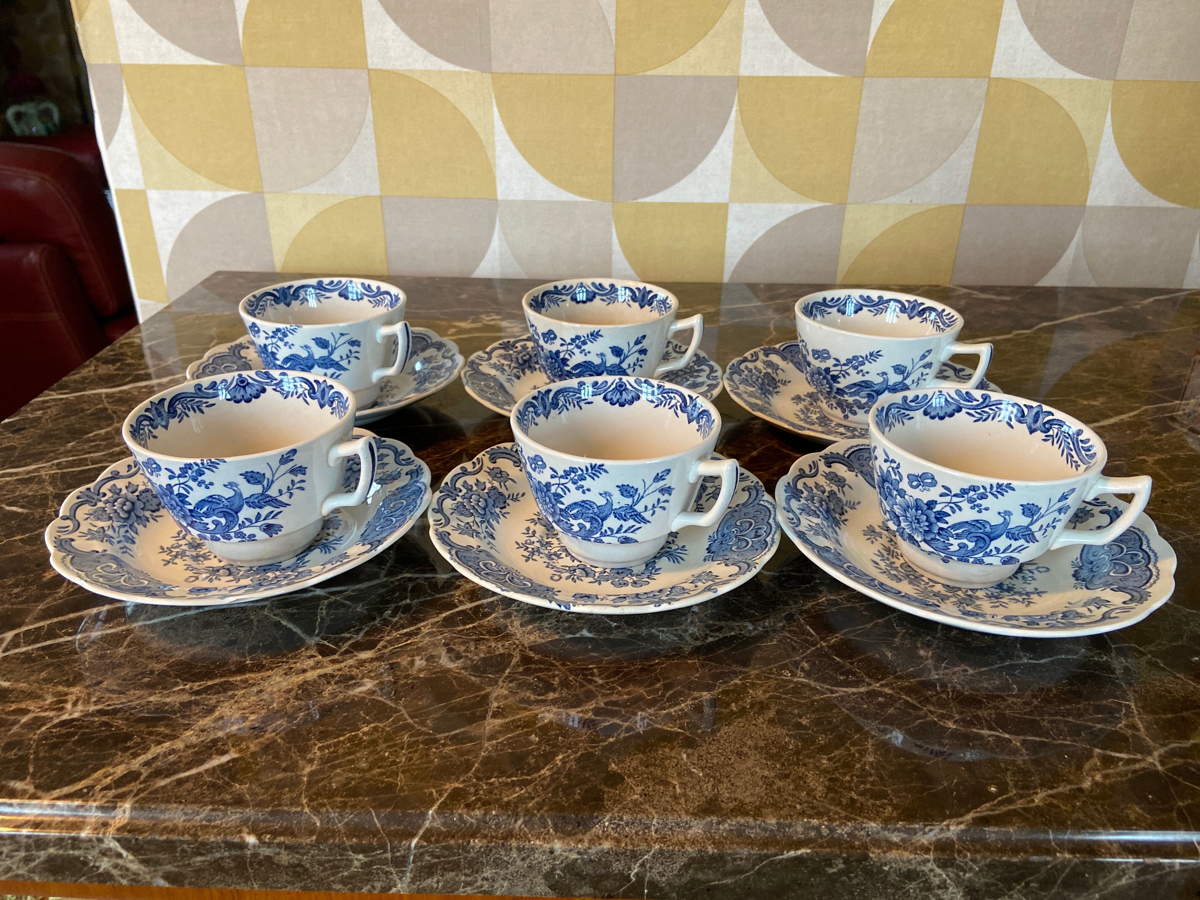 Ridgway english porcelain cups