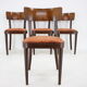 1940s Set of Four Dining Chairs ,Czechoslovakia