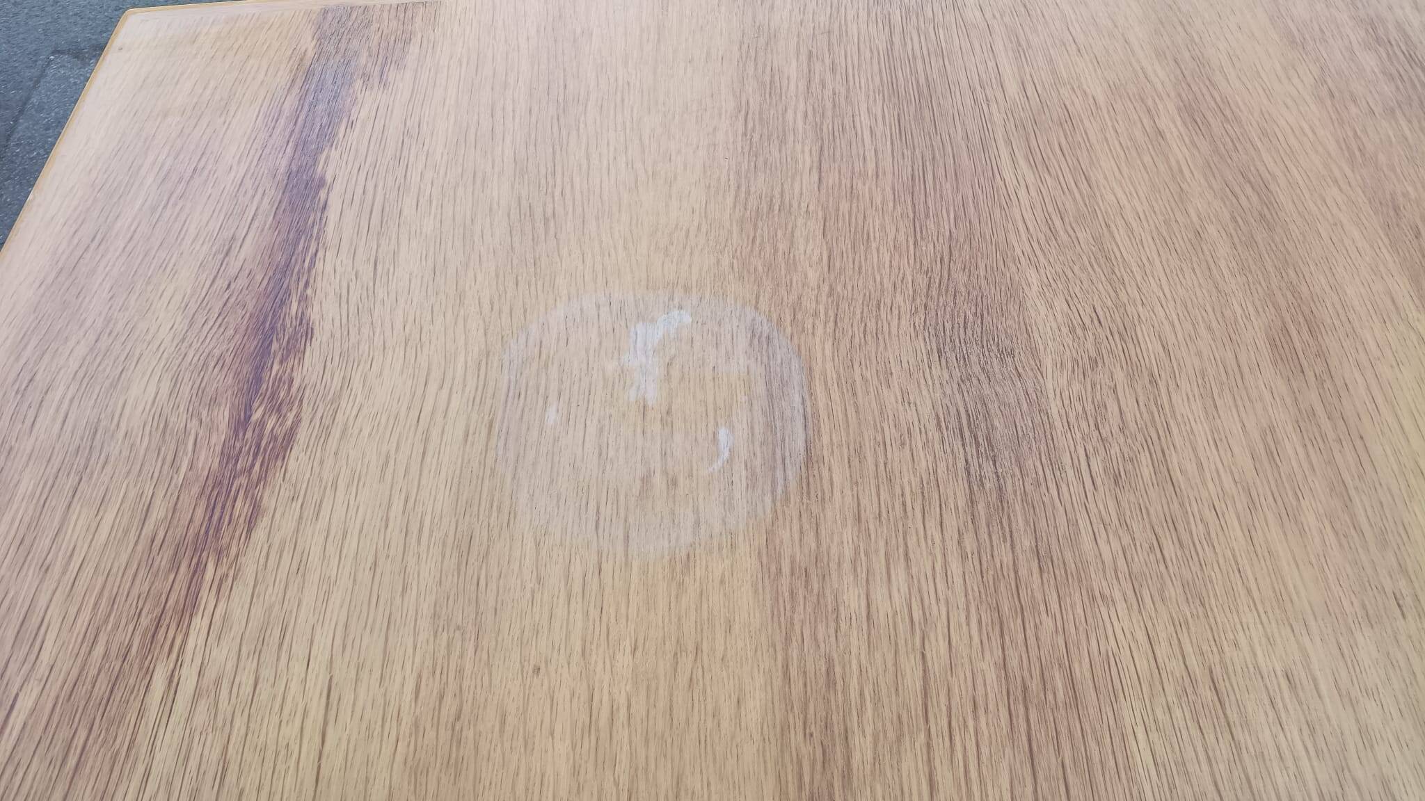 Vintage Scandinavian dining table in oak – 1960s design