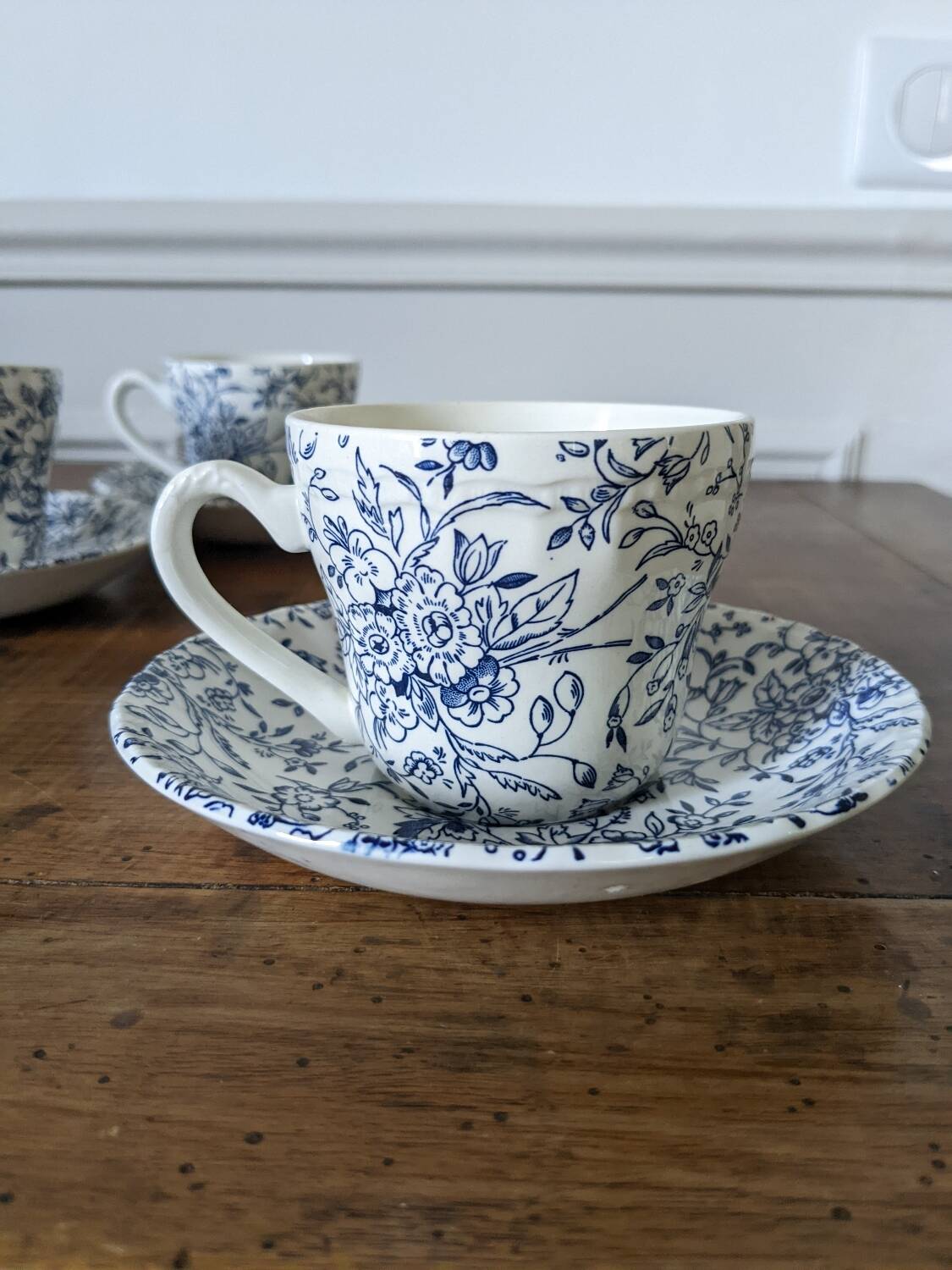 3 tasses anglaises