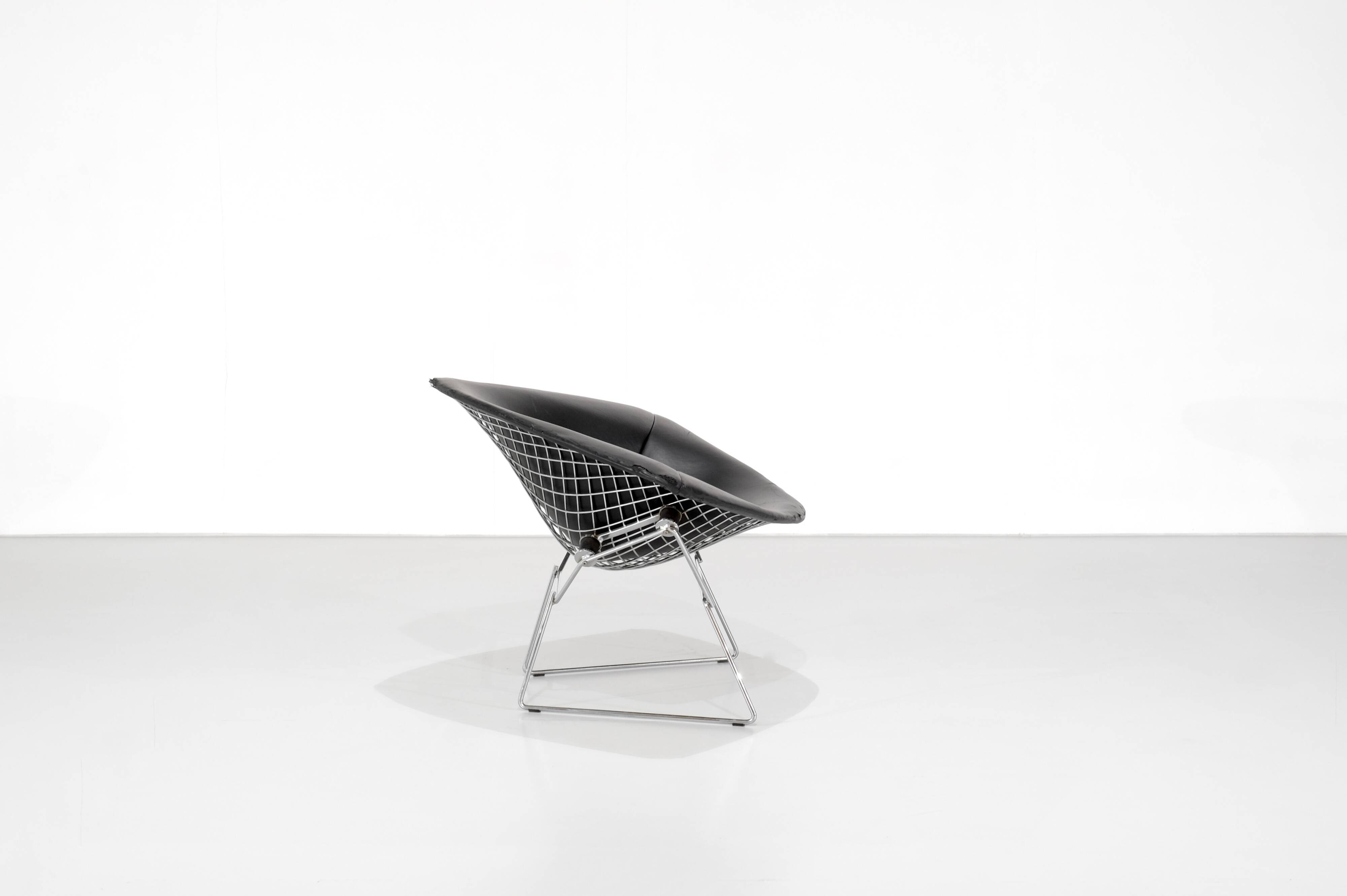 Chaise " Large Diamond " de Harry Bertoia pour Knoll, États-Unis 1952.