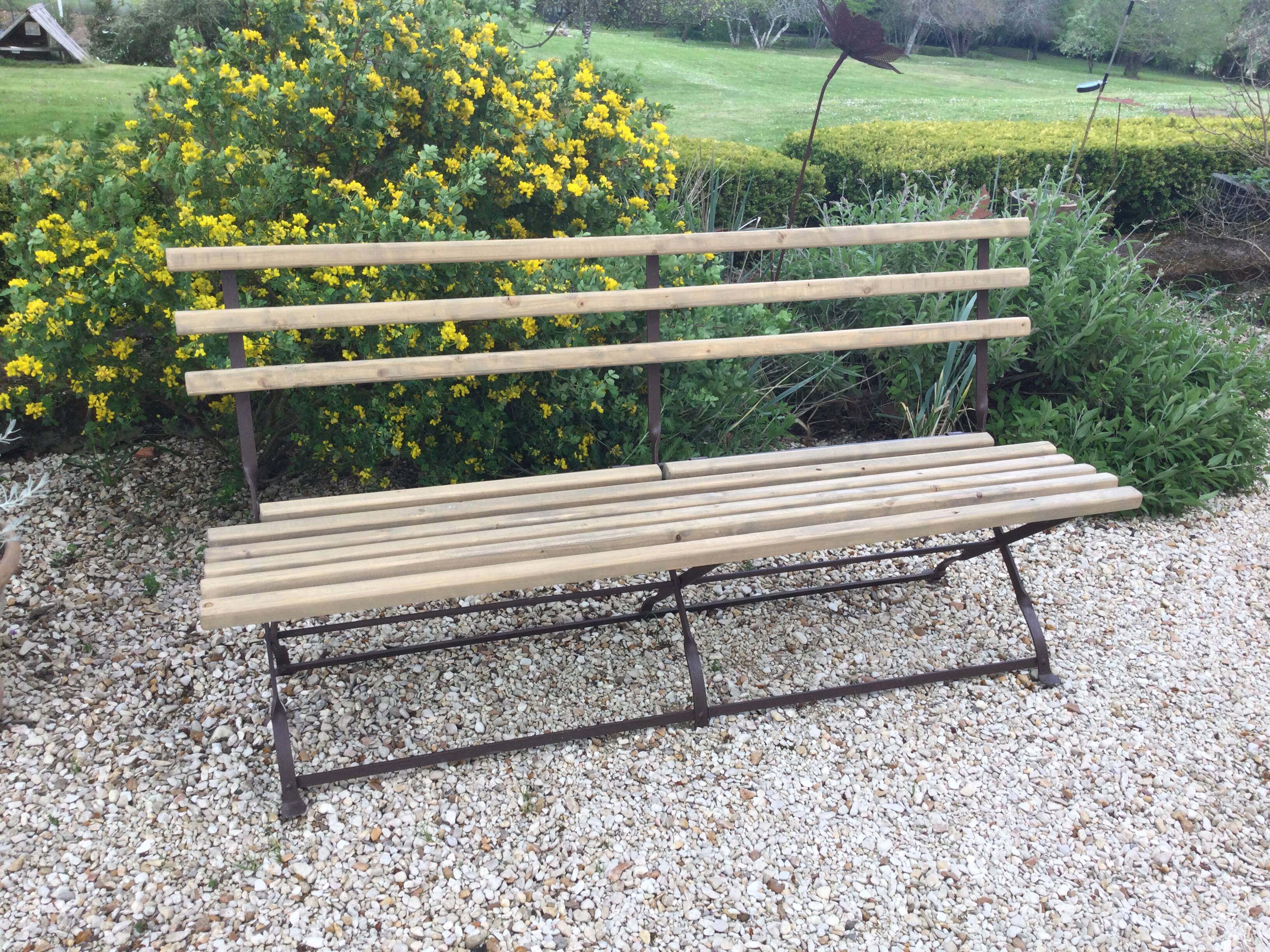 Garden bench