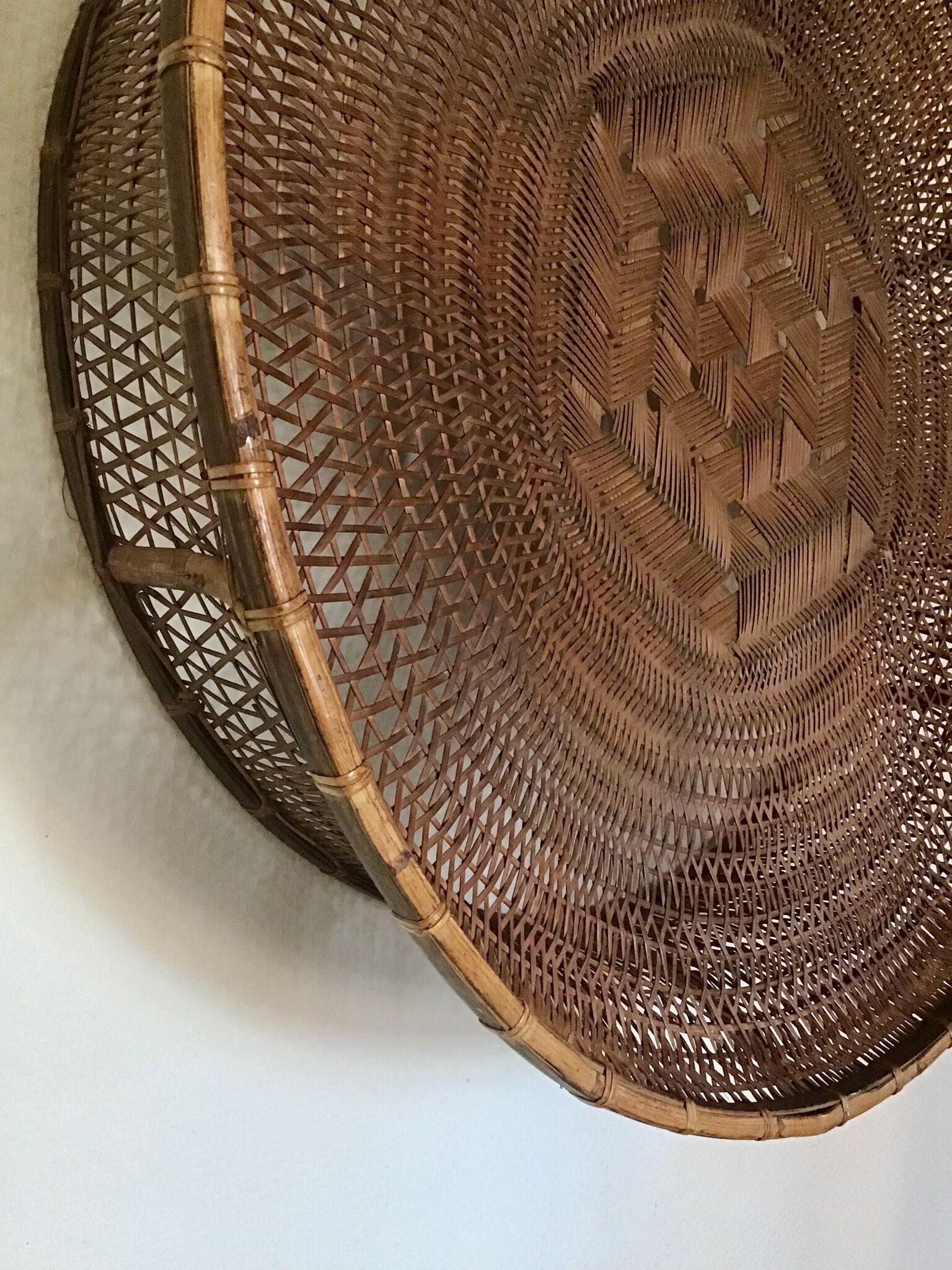 Vintage Thai vannerie