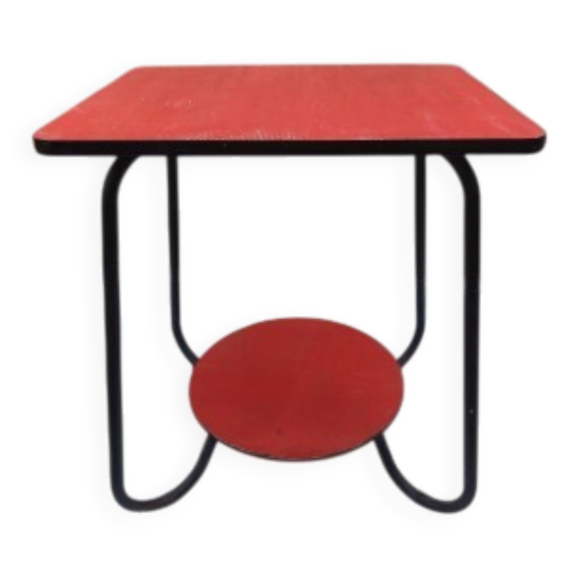 Table vintage fer et bois