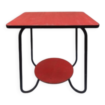 Table vintage fer et bois