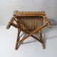 old rattan armchair for children