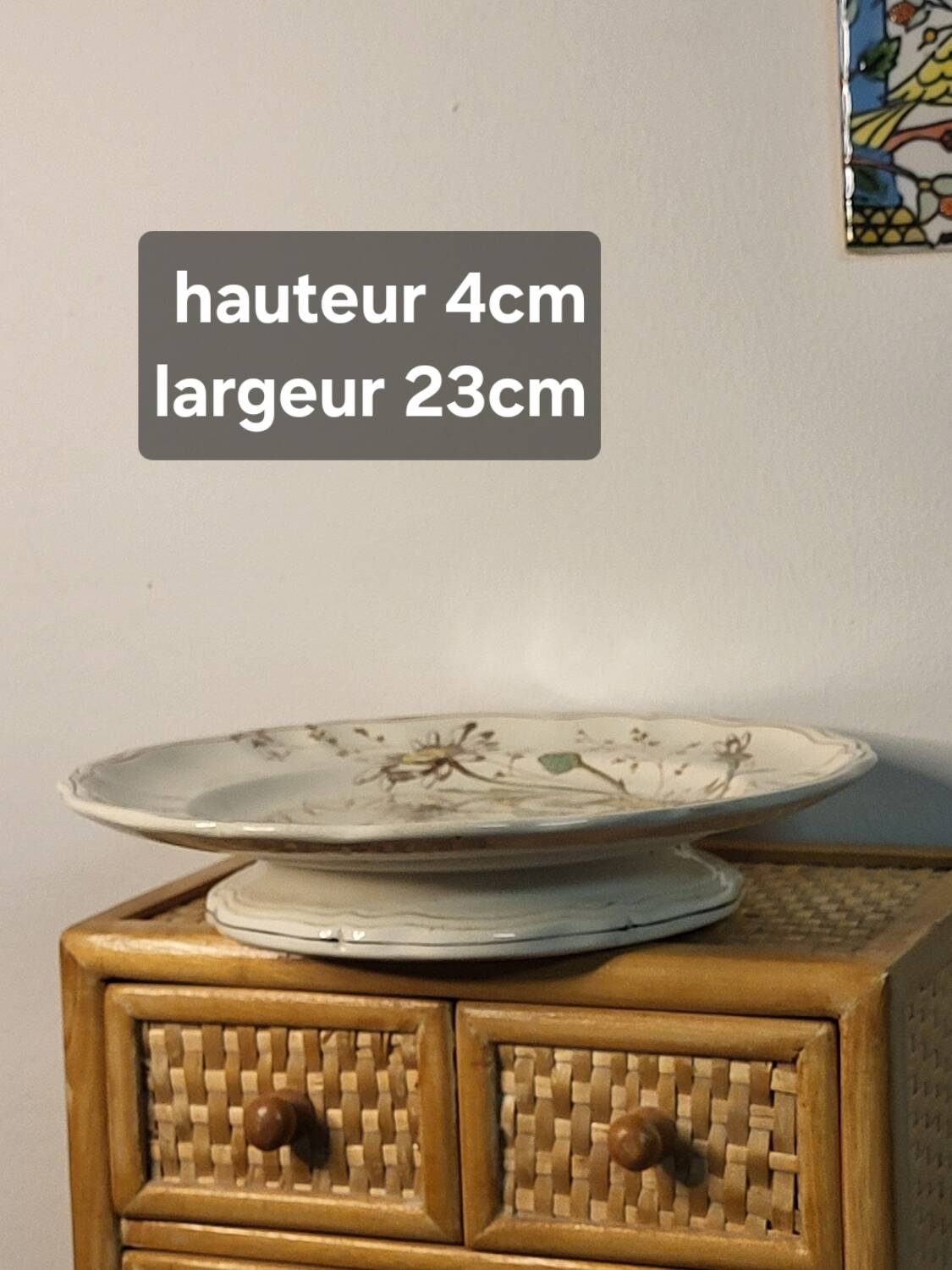 Longchamp plate