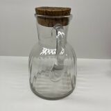 Carafe en verre bouchon de liège