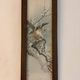 Japanese Sumi-e Painting Eagle Plum Blossom Japan Kakemono Kacho-ga