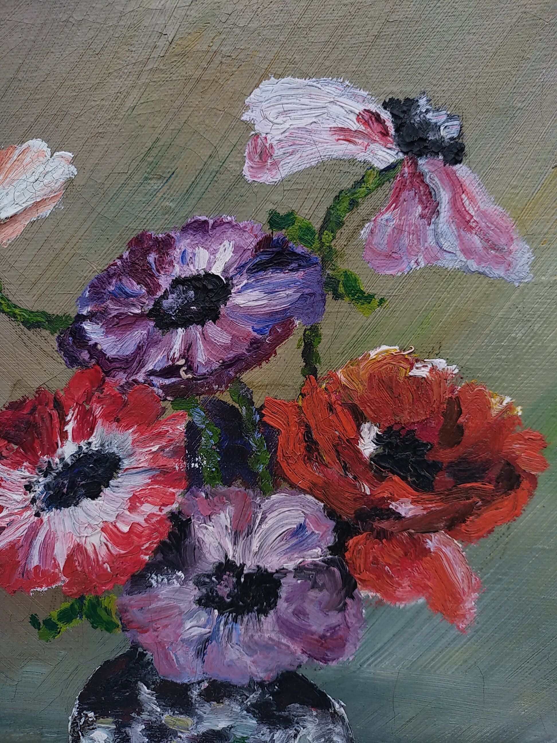 Paule Rozier 1910-1989, bouquet at the ashtray