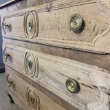 Chest of drawers early nineteenth century in light oak