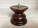 Wooden candlestick
