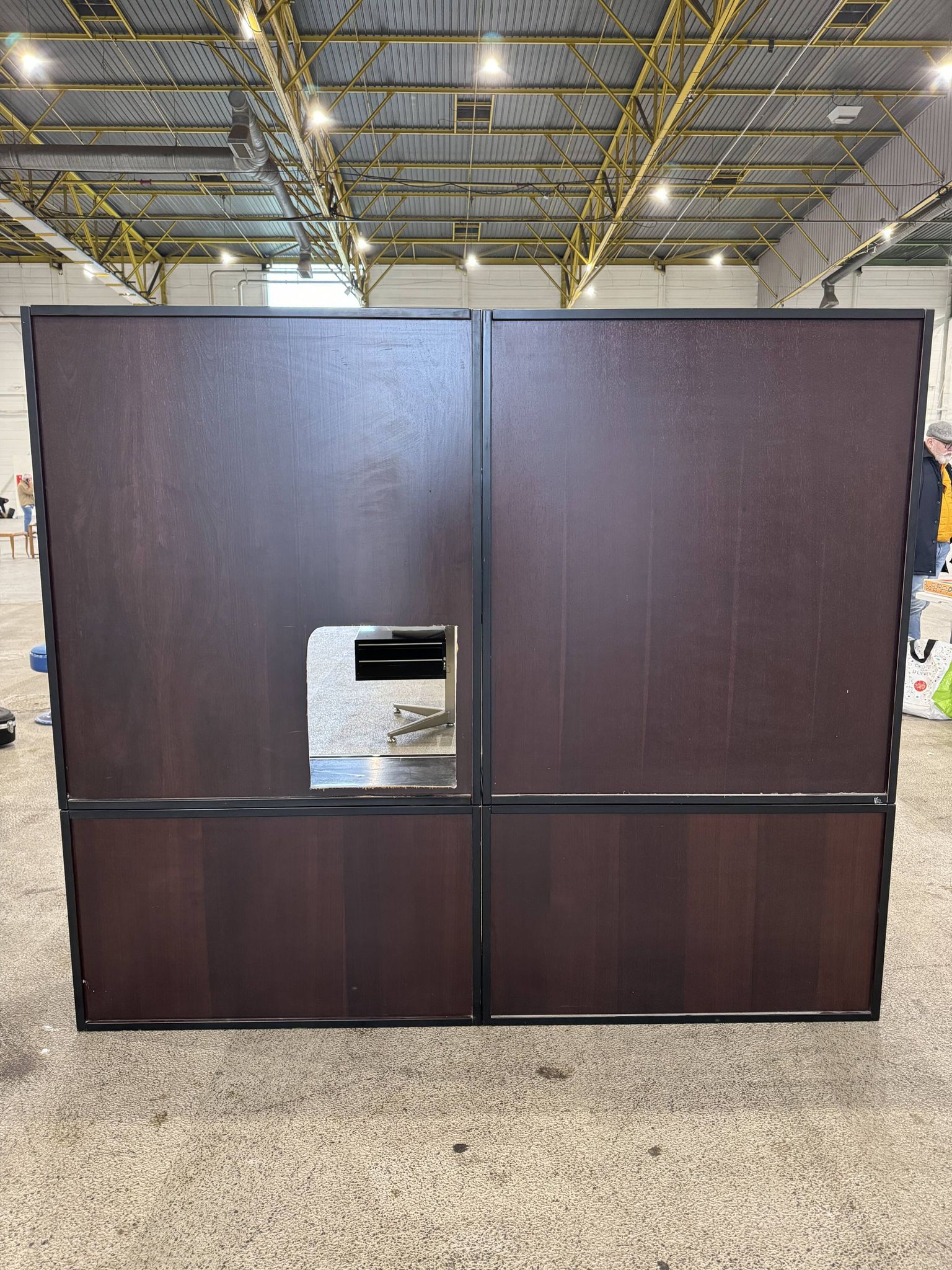 Buffet, meuble de rangement en acajou par Abbondinterni, Italie 1970