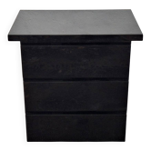Commode Roche Bobois David Lange, laquée, signée, années 1970.
