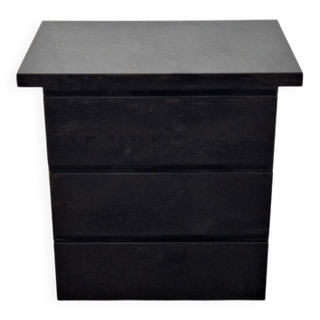 Roche Bobois David Lange cabinet chest of drawers, lacquered, signed, 1970s