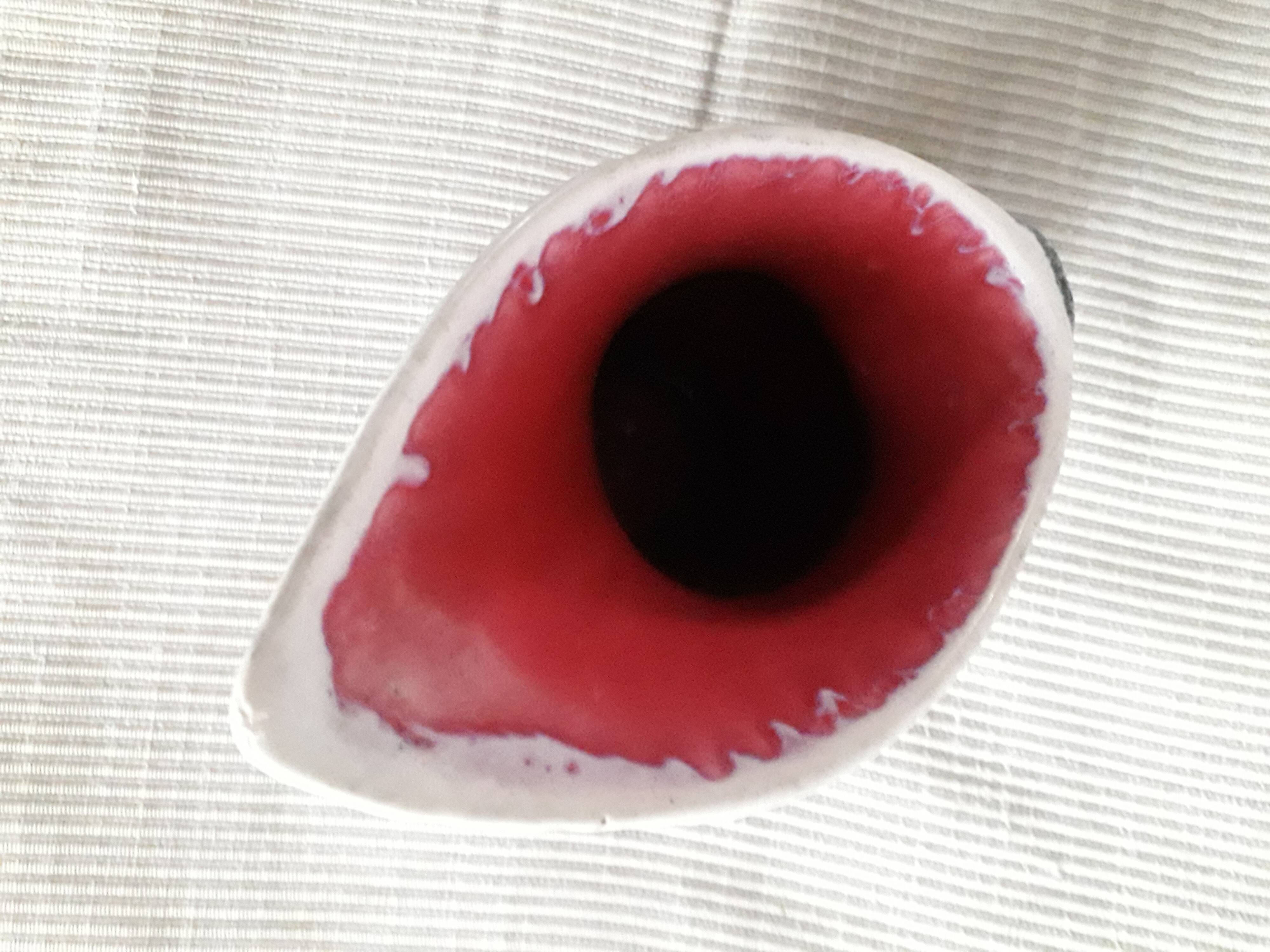 Very original Vallauris ceramic vase.