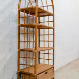 Old rattan library