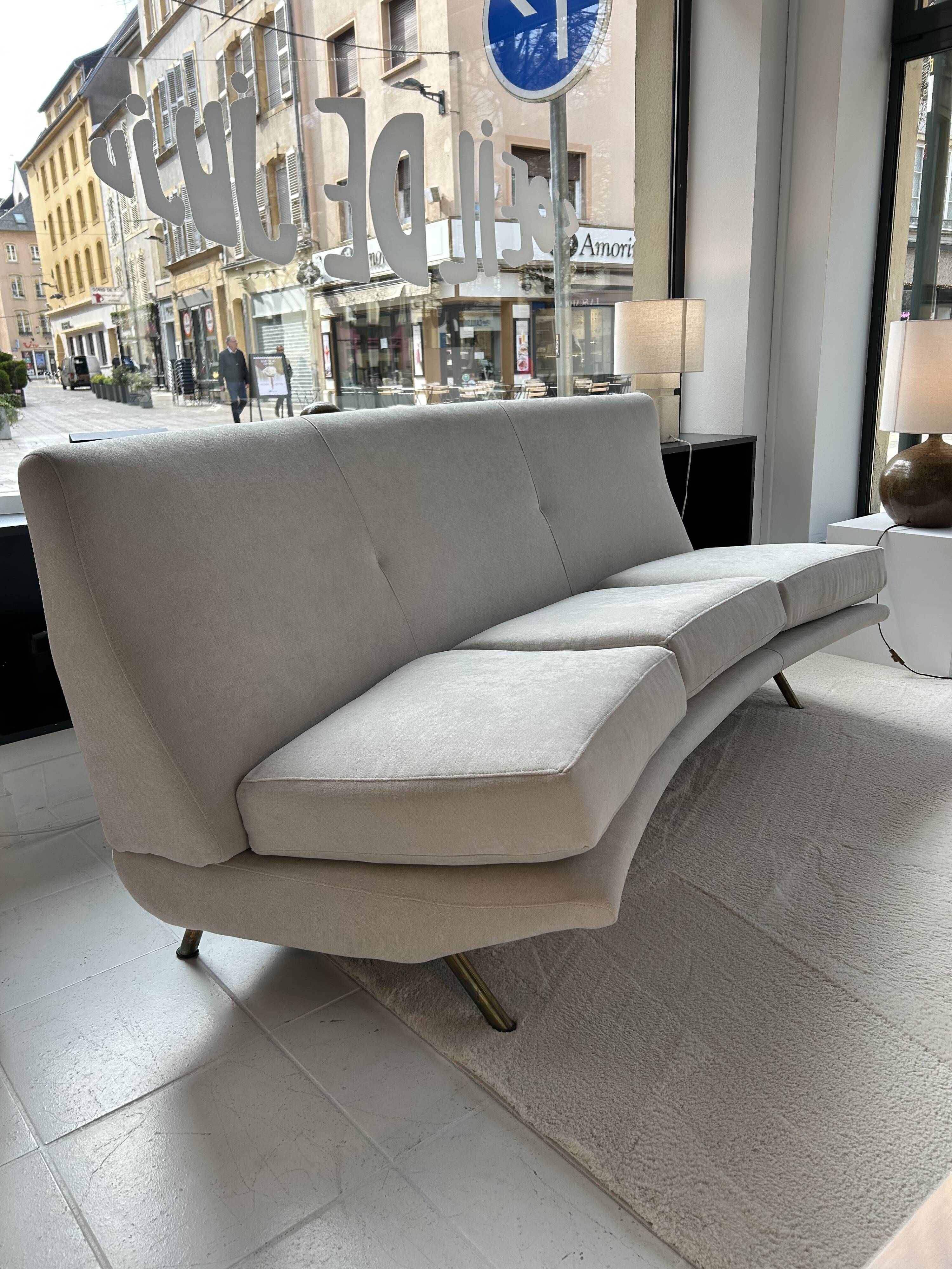 Canapé Triennale Marco Zanuso, Italie 1950s