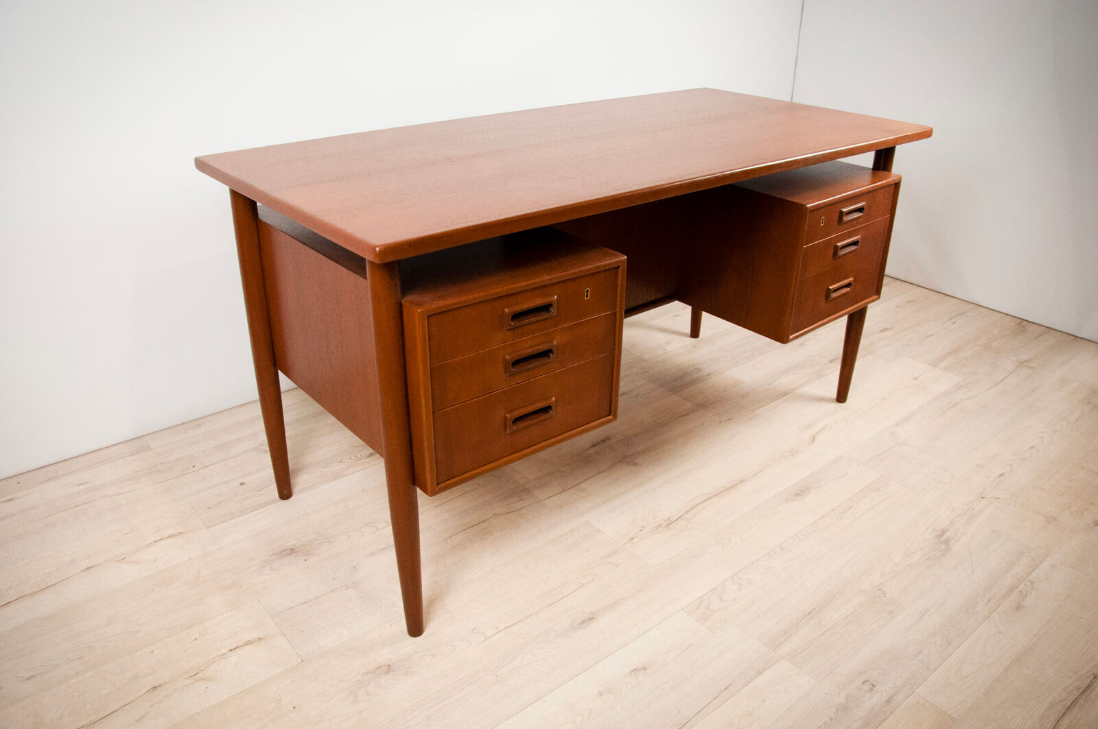 Teak desk by A. Vodder