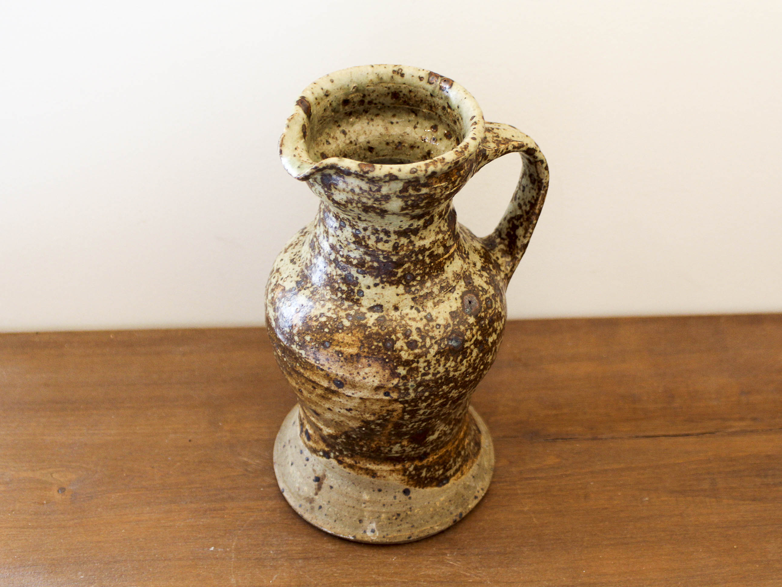 Pichet en grès pyrité Pierre Digan La Borne