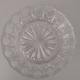Glass bowl with cups, 70s