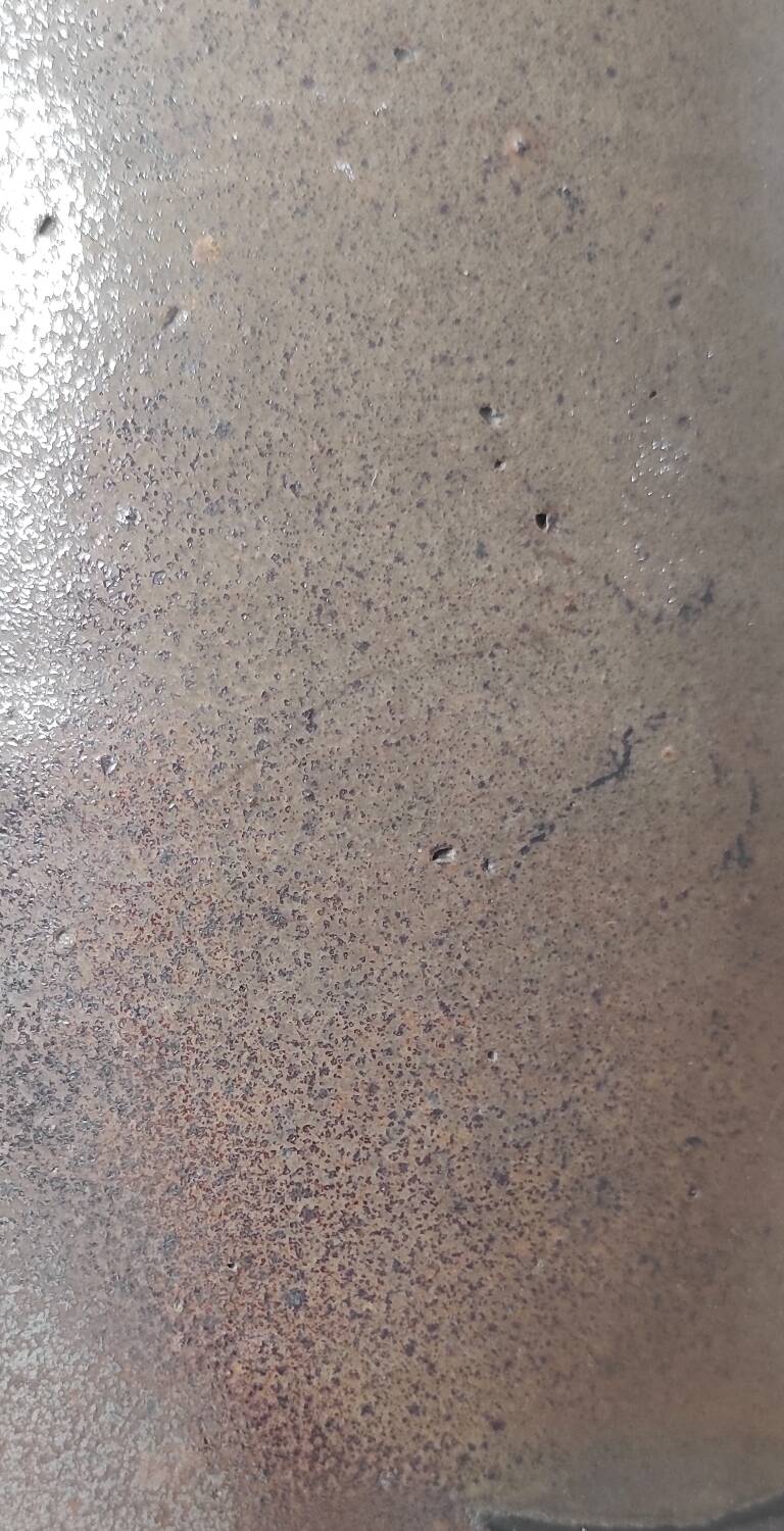 Large glazed terracotta jug, 60s