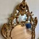 Large gold mirror in Louis XV style