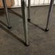Lot chairs + blue formica stool