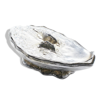 Old sauciére or caviar cup form oyster shell m.gouaille art nouveau