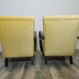 Fauteuils de Jindrich Halabala, années 1940, Set de 2