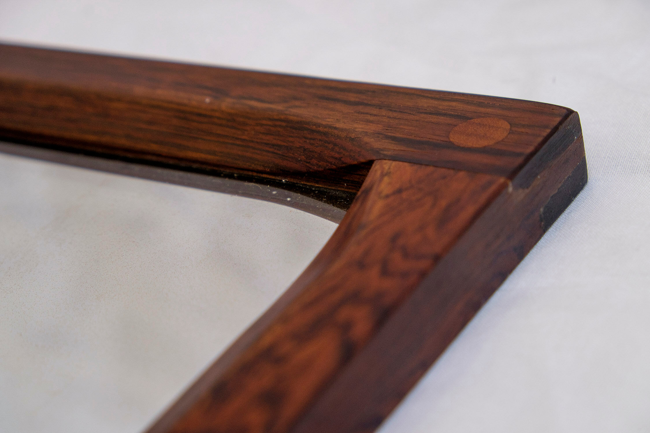 Rosewood No. 168 mirror by Kai Kristiansen for Aksel Kjersgaard - 120X79cm