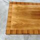 70s walnut marquetry coffee table
