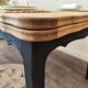 Table style regence en chene massif