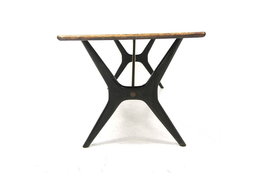 Teak coffee table, Karl Erik Ekselius, JOC, Vetlanda, Sweden, 1950