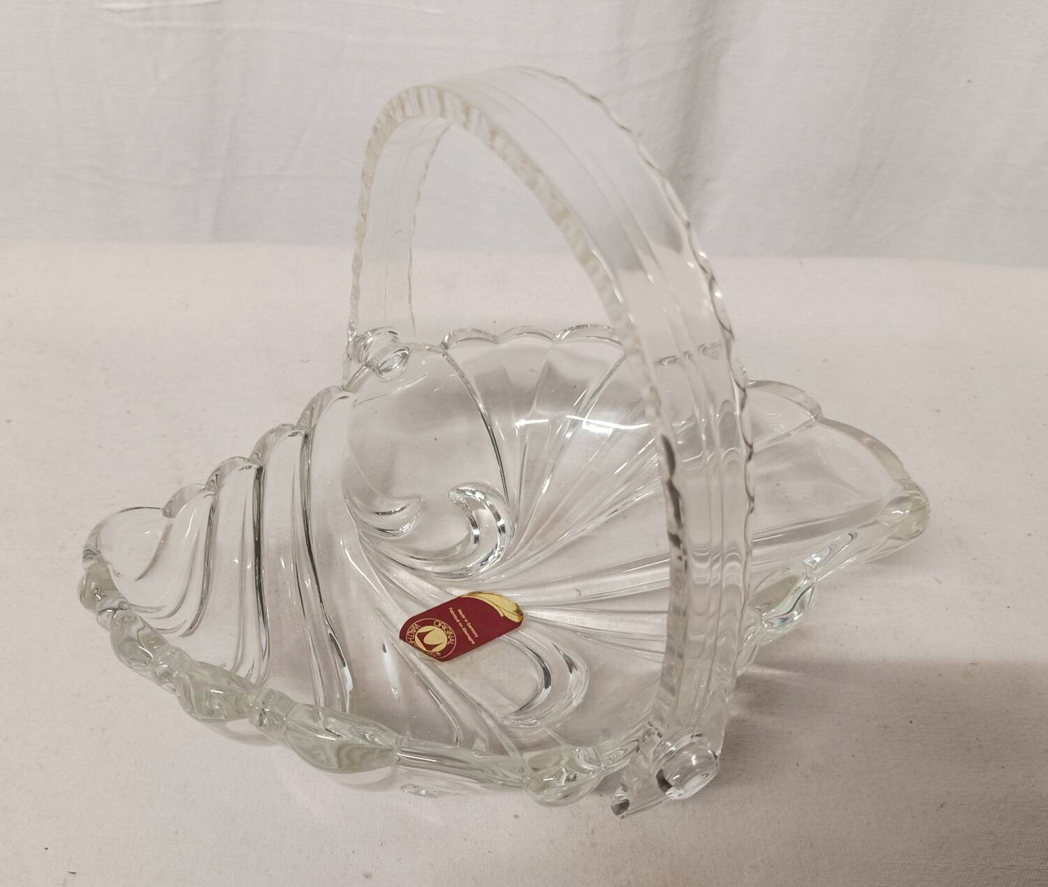 Vintage glass empty pocket
