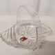 Vintage glass empty pocket