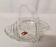 Vintage glass empty pocket