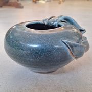 Vase en céramique émaillée par Nadia et Alain Pinel